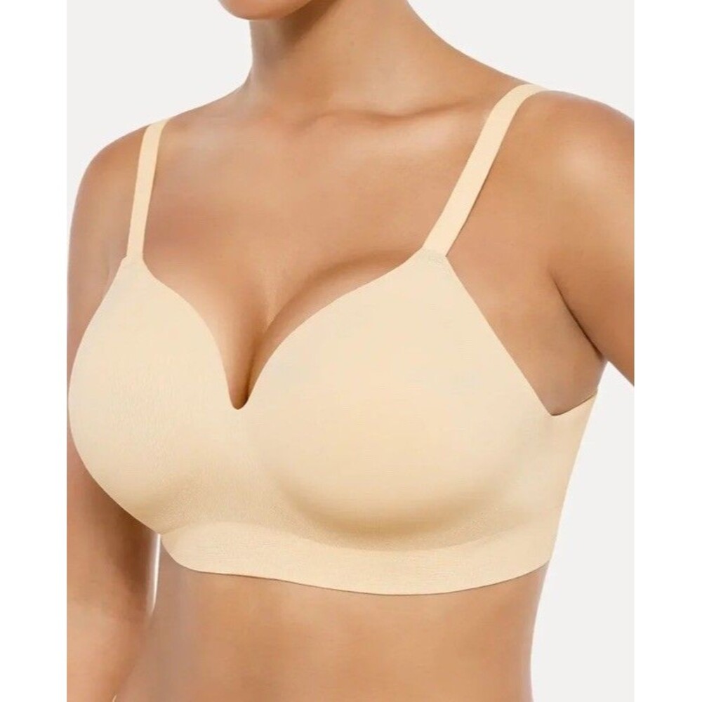 Popilush ContourLift Convertible Seamless Wireless Shaping Push Up Bra XXL